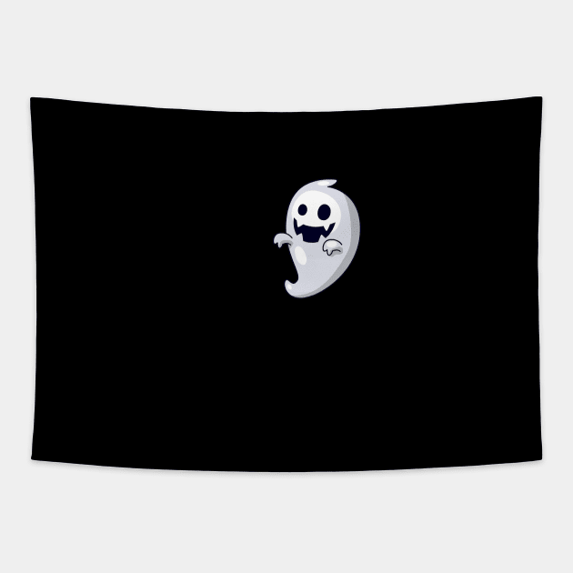 PRETEND I'm a scary Boo Tapestry by CoolFuture