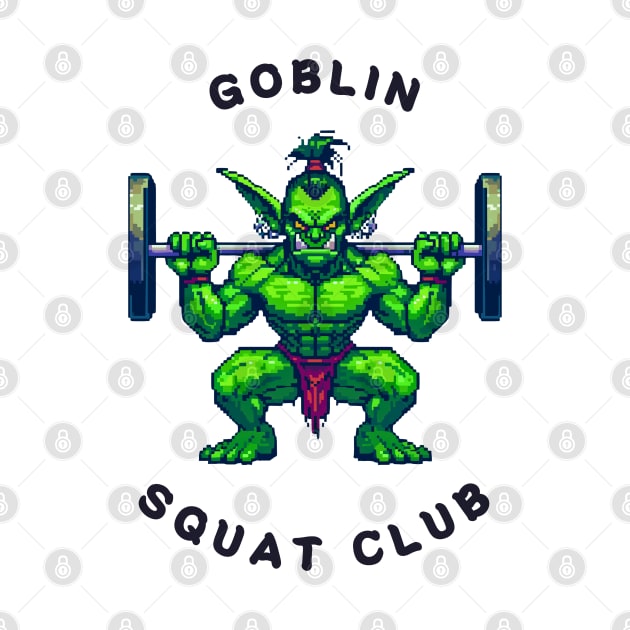 Green Goblin Squat Club by FriskyLama