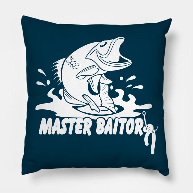 Master Baitor Pillow by TaterSkinz