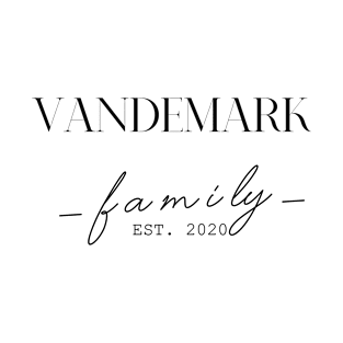 Vandemark Family EST. 2020, Surname, Vandemark T-Shirt