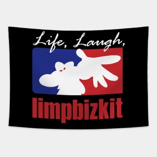 Live Laugh Limp Bizkit Vintage Bootlag Tapestry