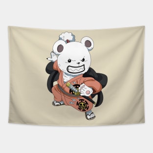 Chibi Bepo In Samurai Wano Outfit Tapestry