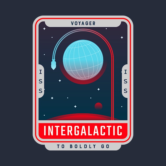 Voyager INTERGALACTIC To Bold Go by Ken Adams Store