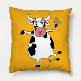 horney cow  dance , it's summertime Pillow