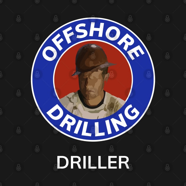Oil & Gas Offshore Drilling Classic Series - Driller by Felipe G Studio