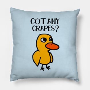 Got Any Grapes Duck Song Pillow