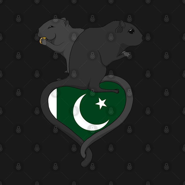 Gerbil Pakistan (dark) by RampArt