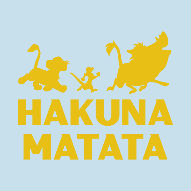 Disover Hakuna Matata - Lion King - T-Shirt