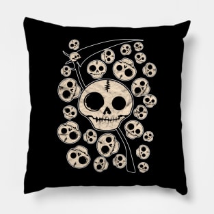 Skull Cools Death Pillow