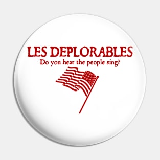 Les Deplorables Pin