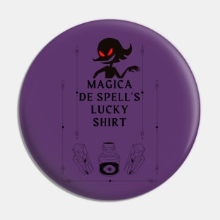 Magica De Spell's Lucky Shirt Pin