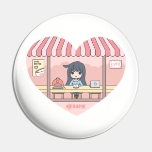 Heropie Café Pin