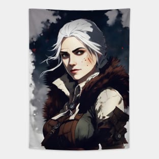 Ciri Witcher 3 Wild Hunt Tapestry