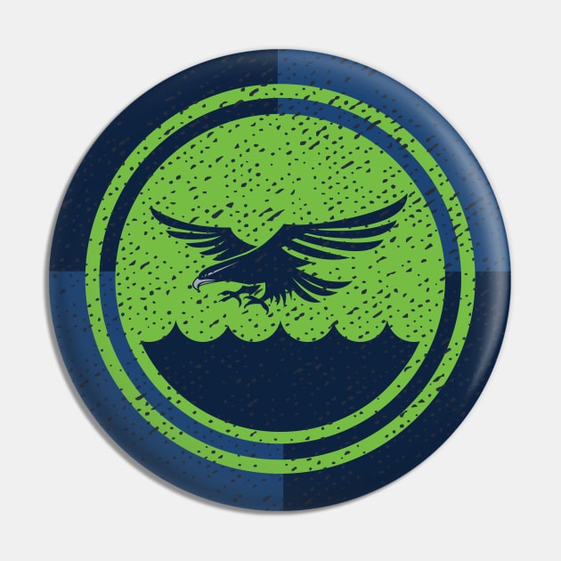 House of Seattle Banner Pin by SteveOdesignz