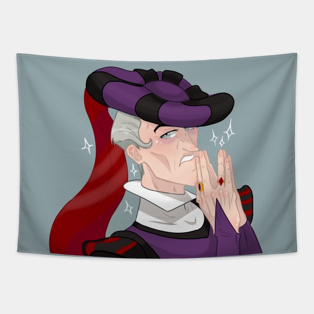 Sinful Thoughts Tapestry by Mo-Machine-S2