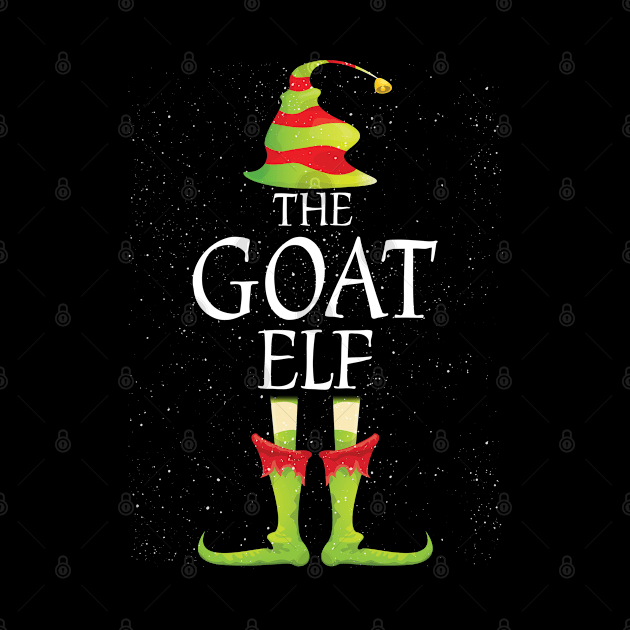 Goat Elf Family Matching Christmas Group Funny Gift by Davishasari