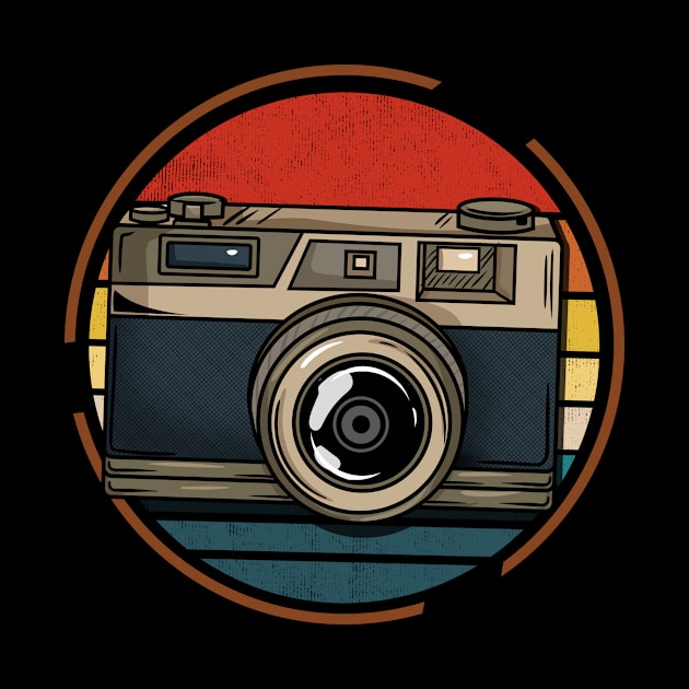 Camera, Photographer, Retro by KAWAIITEE