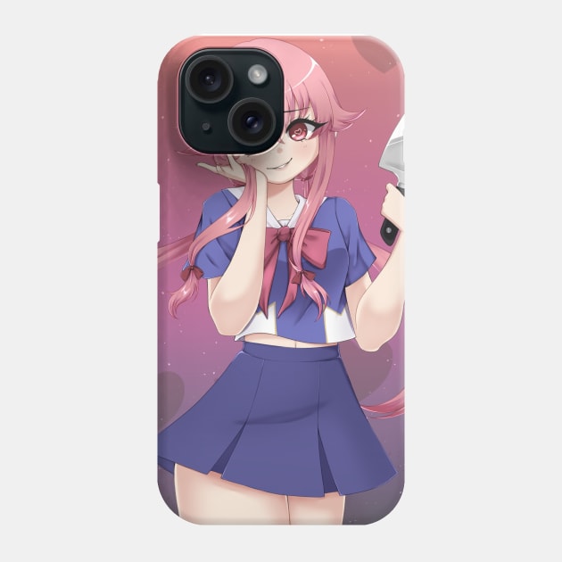 Gasai Yuno Phone Case by Bomseoki