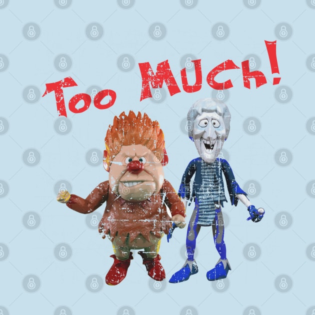 Heat Miser and Snow Miser from The Year Without a Santa Claus by hauntedjack