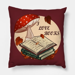 I love books Pillow