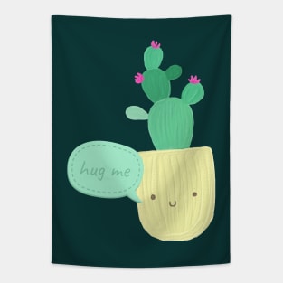 Hug Me Cactus - pretty or psycho? Tapestry