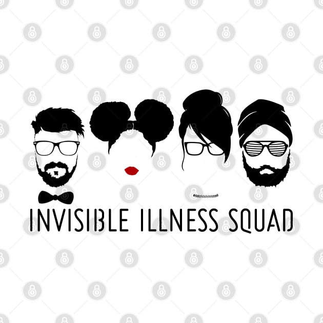 Spoonie Species: "Invisible Illness Squad" by spooniespecies