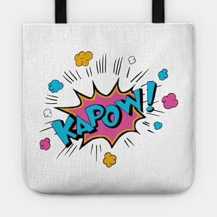 KAPOW! - Pop Art Comic Style KAPOW Tote