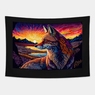 So Foxy and Free Tapestry