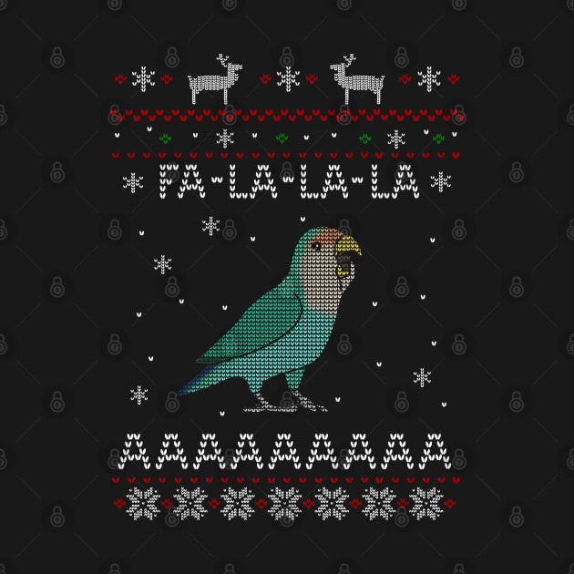 FA LA LA Ugly Christmas Dutch Blue Lovebird by FandomizedRose