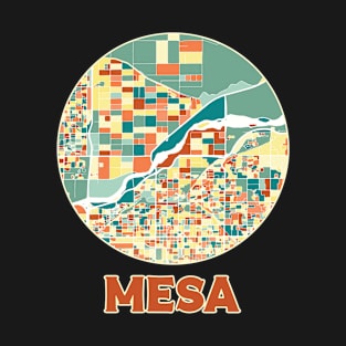 Mesa map in mozaique colors T-Shirt