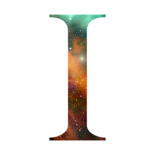 Iota Greek Letter Galaxy T-Shirt