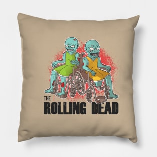 THE WALKING DEAD - THE ROLLING DEAD WHEEL CHAIRS Pillow