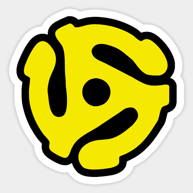 45 Rpm Record Adapter Vintage Turntable Yellow Premium 45 Rpm Record Adapter Vintage Turntable Yellow Premium