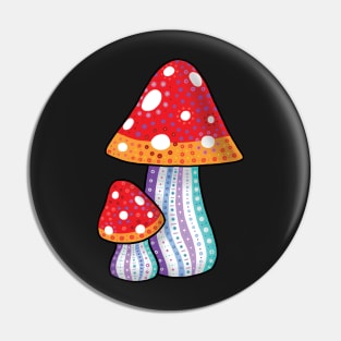 Mushrooms Pin