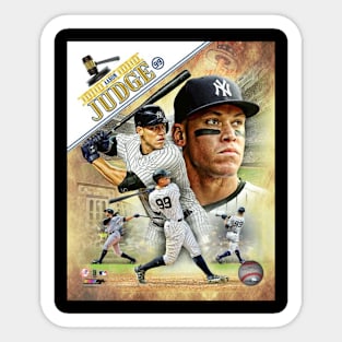 Aaron Judge Sticker New York Yankees Number Decal All Rise 