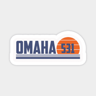 531 Omaha Nebraska Area Code Magnet