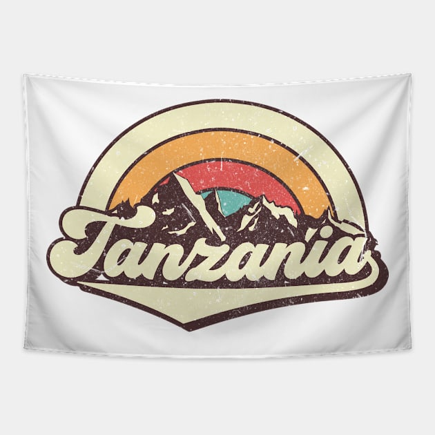 Tanzania hiking trip Tapestry by SerenityByAlex