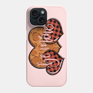 Be mine hearts Phone Case