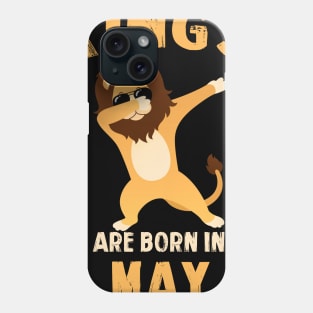 Cute King Are Born In May T-shirt Birthday Gift Phone Case