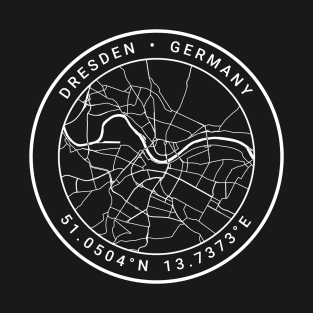 Dresden Map T-Shirt