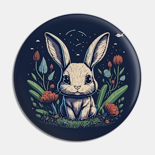 Cute Bunny Pin