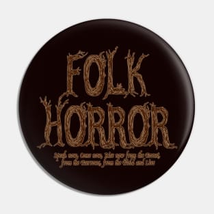Folk Horror Pin