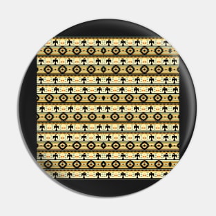 Native American Pattern Pin