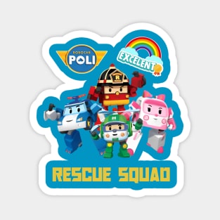 resque squad Magnet