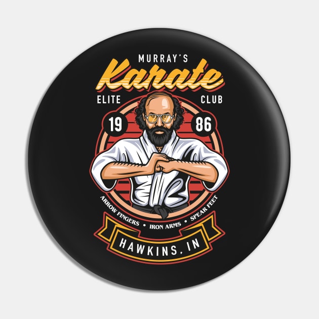 Murray's Karate Club Pin by Olipop