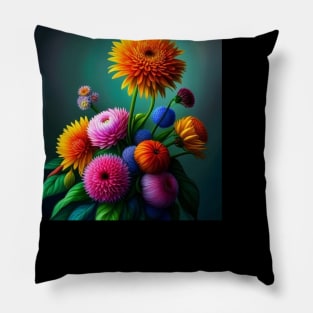 Bouquet of flowers Pillow