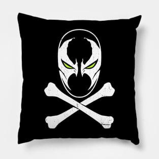 SPAWN AND CROSSBONES (4 dark tees) Pillow