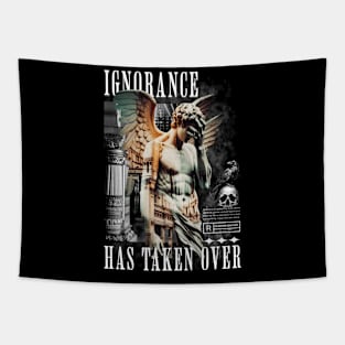 Statement 'Ignorance Has Taken Over' Conceptual Tapestry