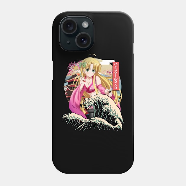 Rias's Seductive Charm High School DxD Graphic Tee for Fans Phone Case by Thunder Lighthouse