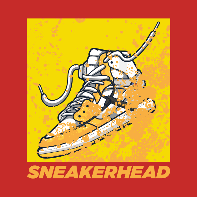 Retro OW Canary Yellow Sneaker by milatees